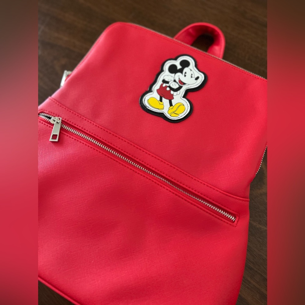 Red Mickey Mouse Disney Backpack